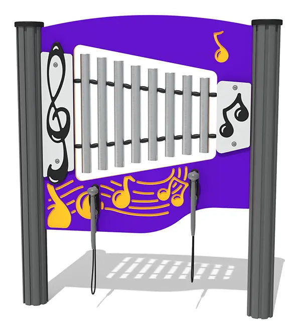 Ally Tube Glockenspiel Musical Play Panel - Schoolscapes US