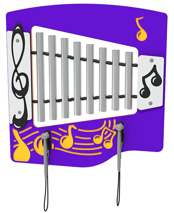 Ally Tube Glockenspiel Musical Play Panel - Schoolscapes US