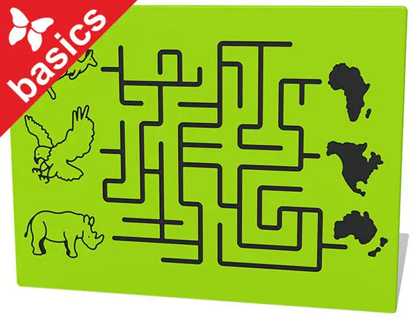 Animal Origins Maze Play Panel (basics) - Schoolscapes US