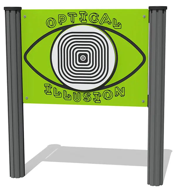Pulsing Square Optical Illusion Play Panel - Schoolscapes US