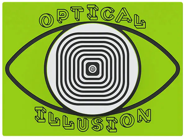 Pulsing Square Optical Illusion Play Panel - Schoolscapes US