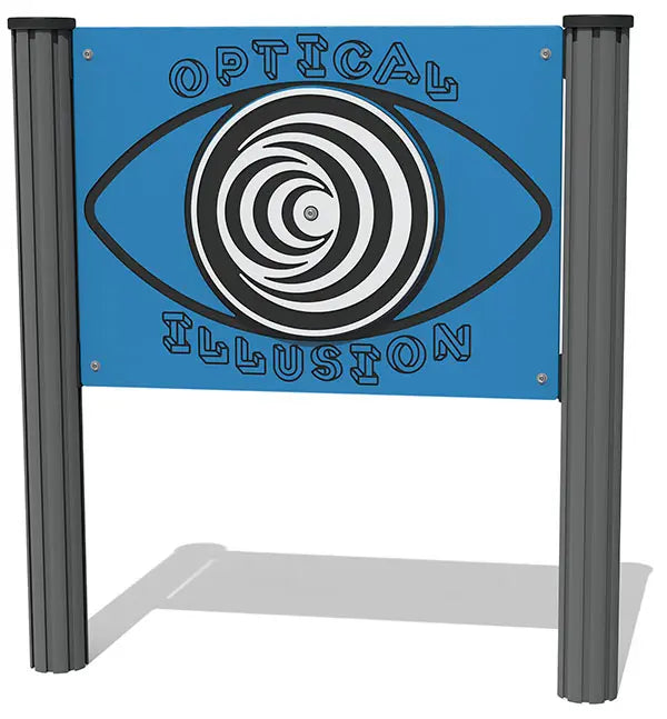 Worm Hole Optical Illusion Play Panel - Schoolscapes US