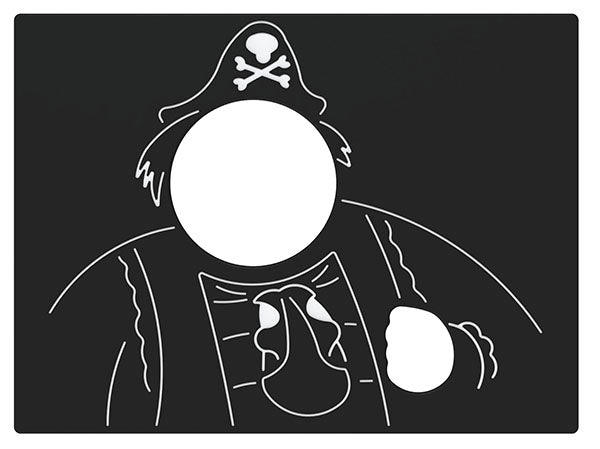 Pirate Head Through Play Panel - Schoolscapes US