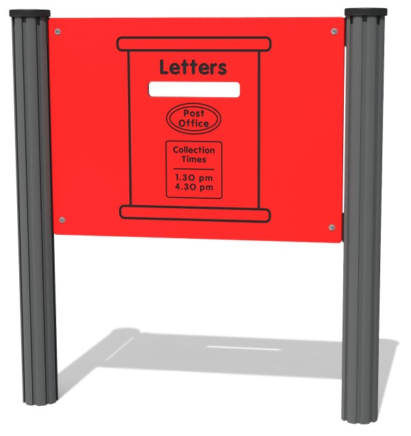 Post Box Play Panel - Schoolscapes US