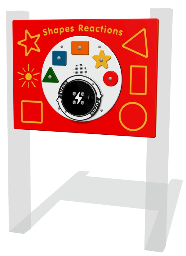 RotoGen Shapes Reactions Game Panel - Schoolscapes Playground Music Walls
