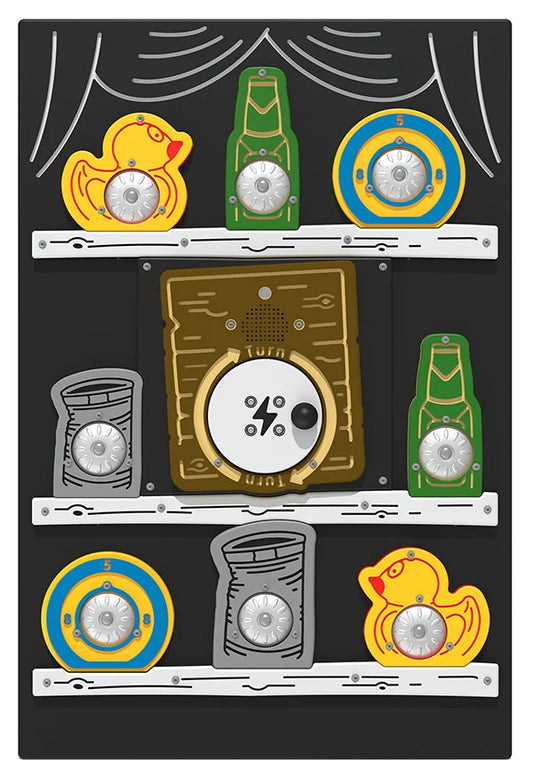 RotoGen Tin Can Alley 8 Button Reactions Game - Schoolscapes US