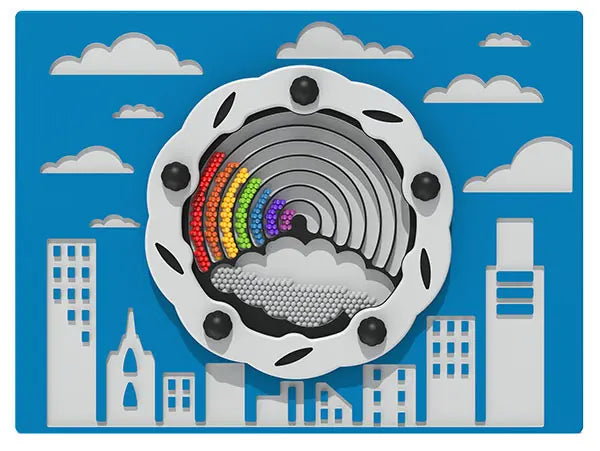 Rainbow Play Panel - Schoolscapes US