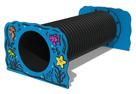 Under the Sea Ribbed Crawl Through Play Tunnel - Schoolscapes US