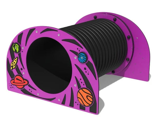 Wormhole Ribbed Crawl Through Play Tunnel - Schoolscapes US