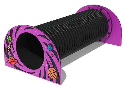 Wormhole Ribbed Crawl Through Play Tunnel - Schoolscapes US