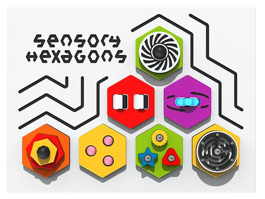 Sensory Hexagons Play Panel - Schoolscapes US