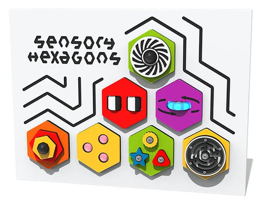 Sensory Hexagons Play Panel - Schoolscapes US