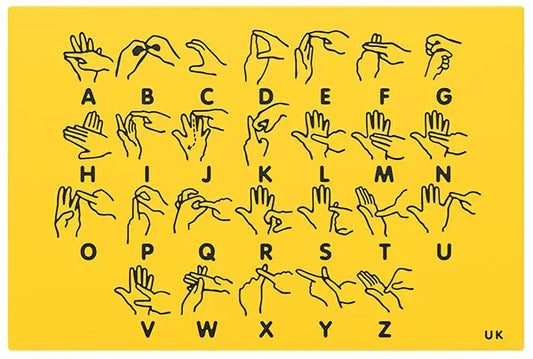 Sign Language (UK) Play Panel - Schoolscapes US