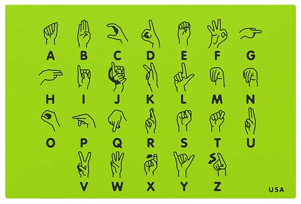 Sign Language (USA) Play Panel - Schoolscapes US