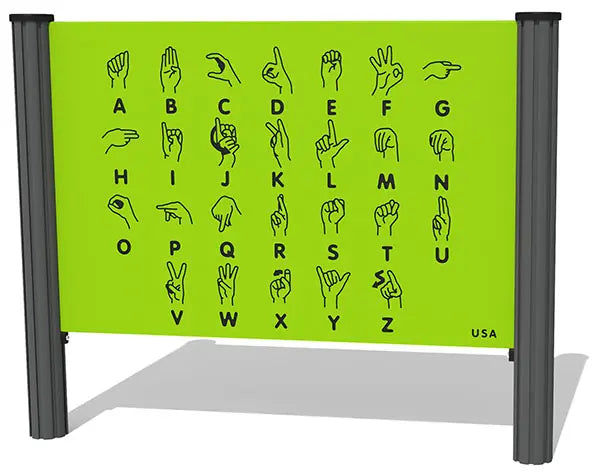 Sign Language (USA) Play Panel - Schoolscapes US