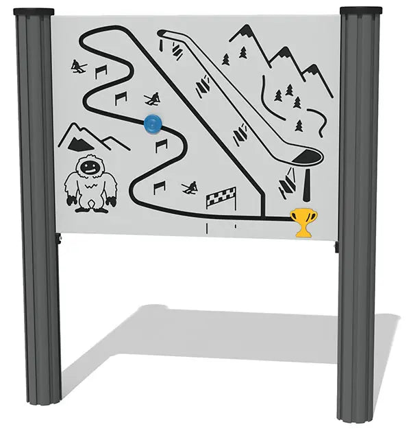 Ski Slalom Play Panel - Schoolscapes US