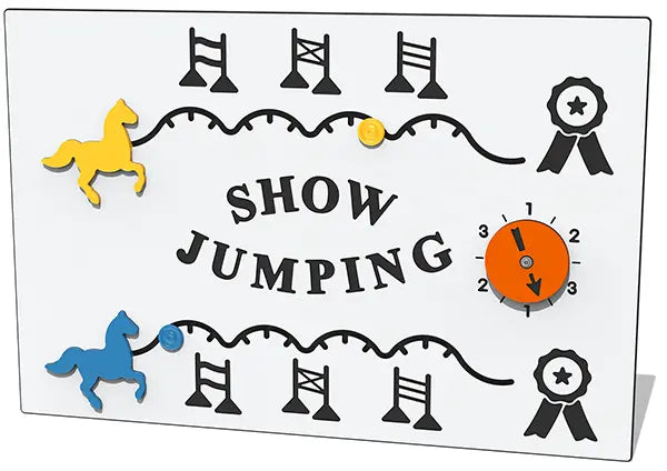 Show Jumping Play Panel - Schoolscapes US