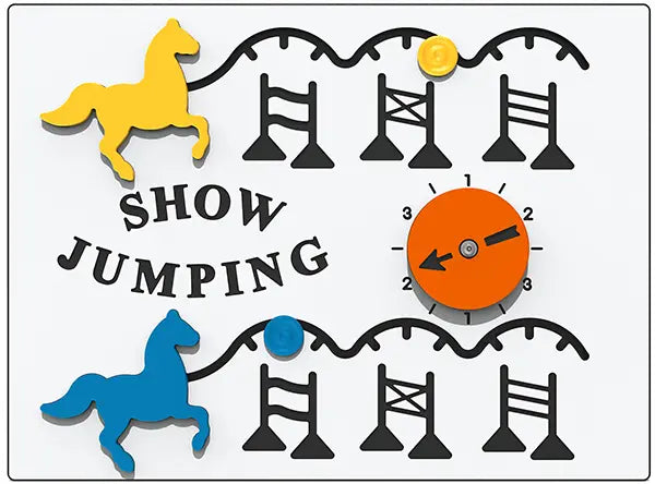 Show Jumping Play Panel - Schoolscapes US