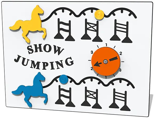 Show Jumping Play Panel - Schoolscapes US