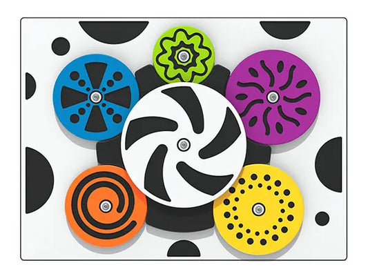 Whirling Wheels Play Panel - Schoolscapes US