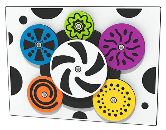 Whirling Wheels Play Panel - Schoolscapes US