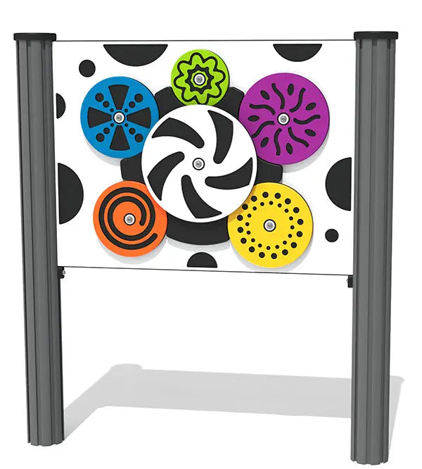 Whirling Wheels Play Panel - Schoolscapes US