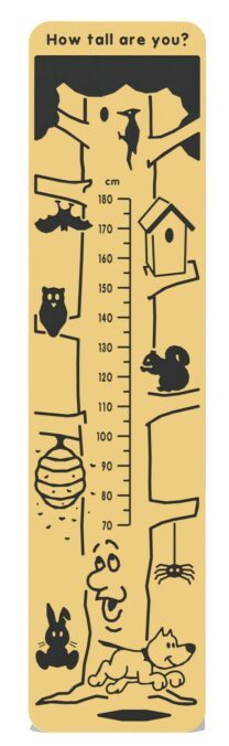 How tall are you – Tree Play Panel