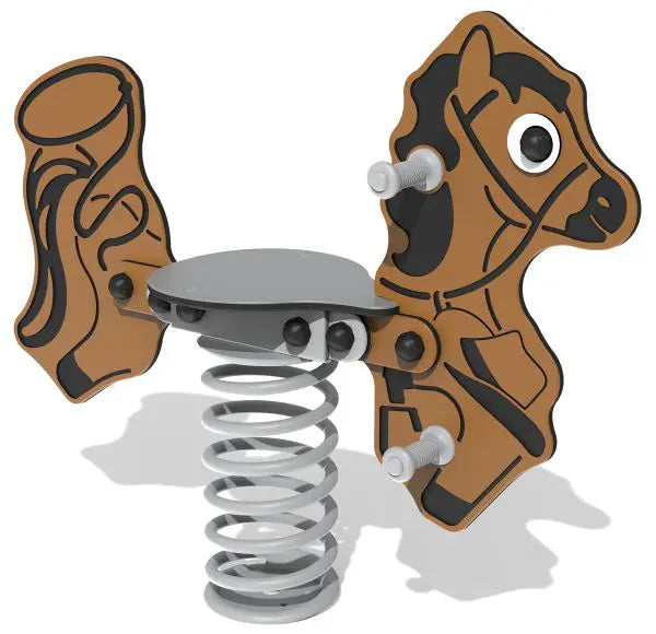 Spring Rocker Seat Sit-On Rodeo Horse Spring Rocker