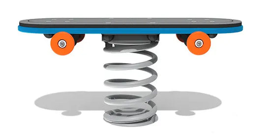 Spring Balance Skateboard