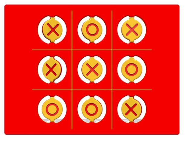 Flip-Over Noughts & Crosses Play Panel - Schoolscapes US