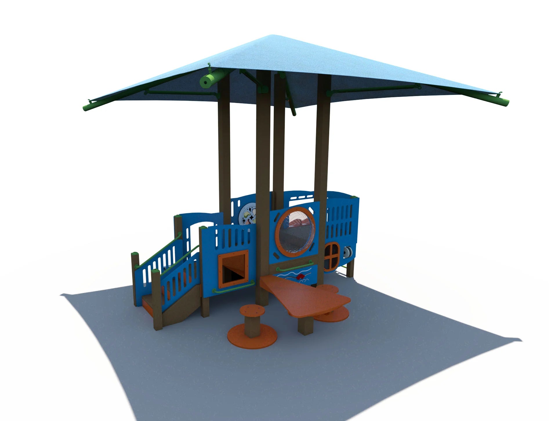 Shaded Toddler Playground - Schoolscapes US