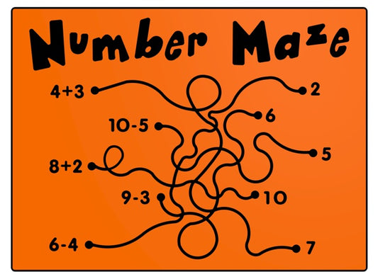 Number Maze Play Panel