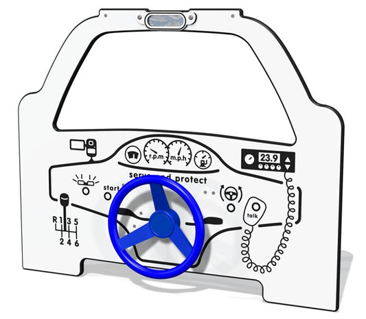 Police Car Play Panel