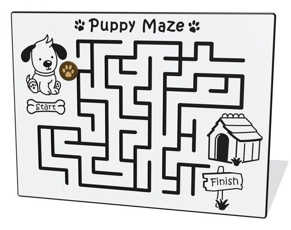 Puppy Maze Play Panel - Schoolscapes US