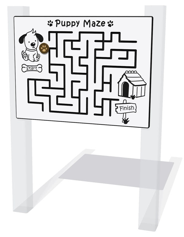 Puppy Maze Play Panel - Schoolscapes US