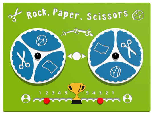 Rock Paper Scissors Play Panel