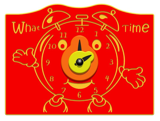 What Time Alarm Clock Play Panel