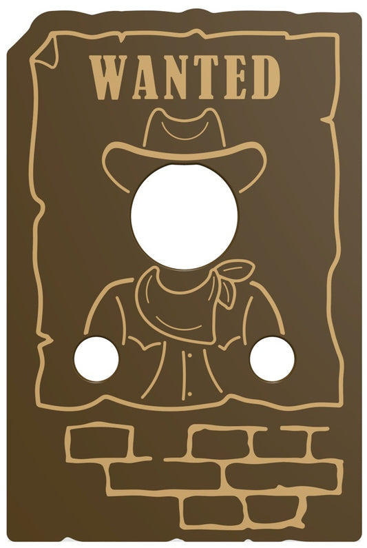 Wild West Head Through Play Panel - Schoolscapes US