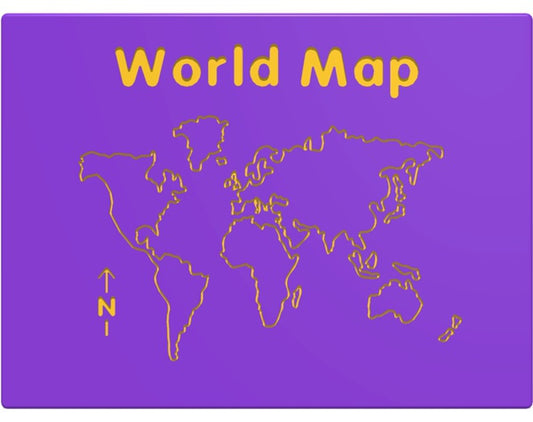 World Map Play Panel